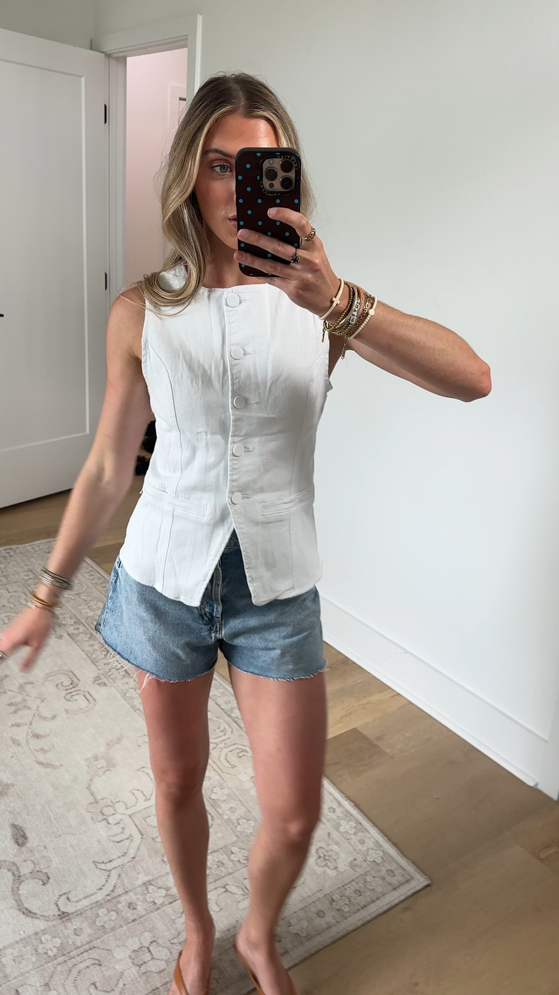 Amazon size small Tankaneo Womens Button Down Denim Vest Tops Sleeveless Fitted Jean Tank Tops Summer Trendy Casual Waistcoat

#LTKootd #LTKSaleAlert #LTKSeasonal