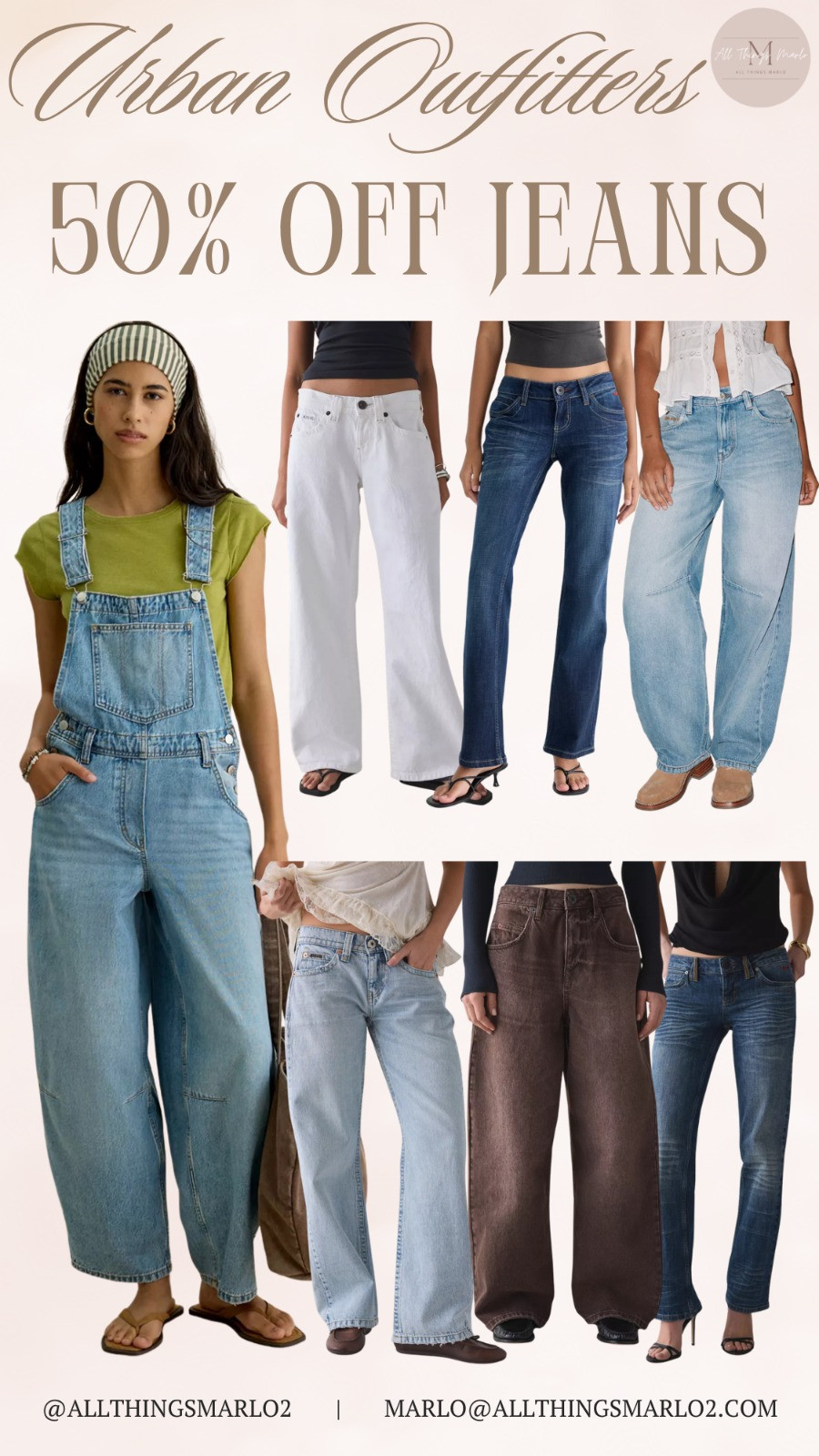 Urban outfitters 50% off on jeans 

 #LTKSeasonal #LTKWorkwear #LTKTravel