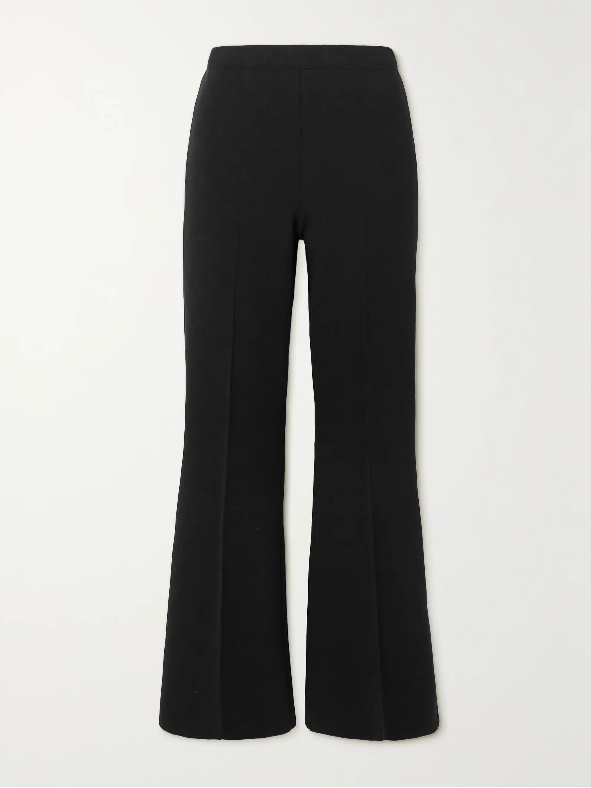 Kick cropped stretch-cotton flared pants | NET-A-PORTER (US)