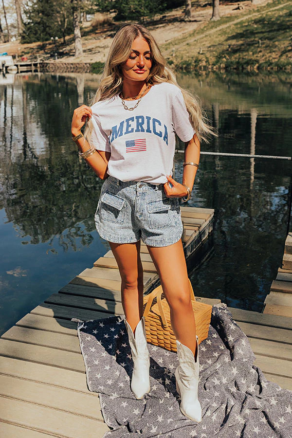 America Graphic Tee | Impressions Online Boutique