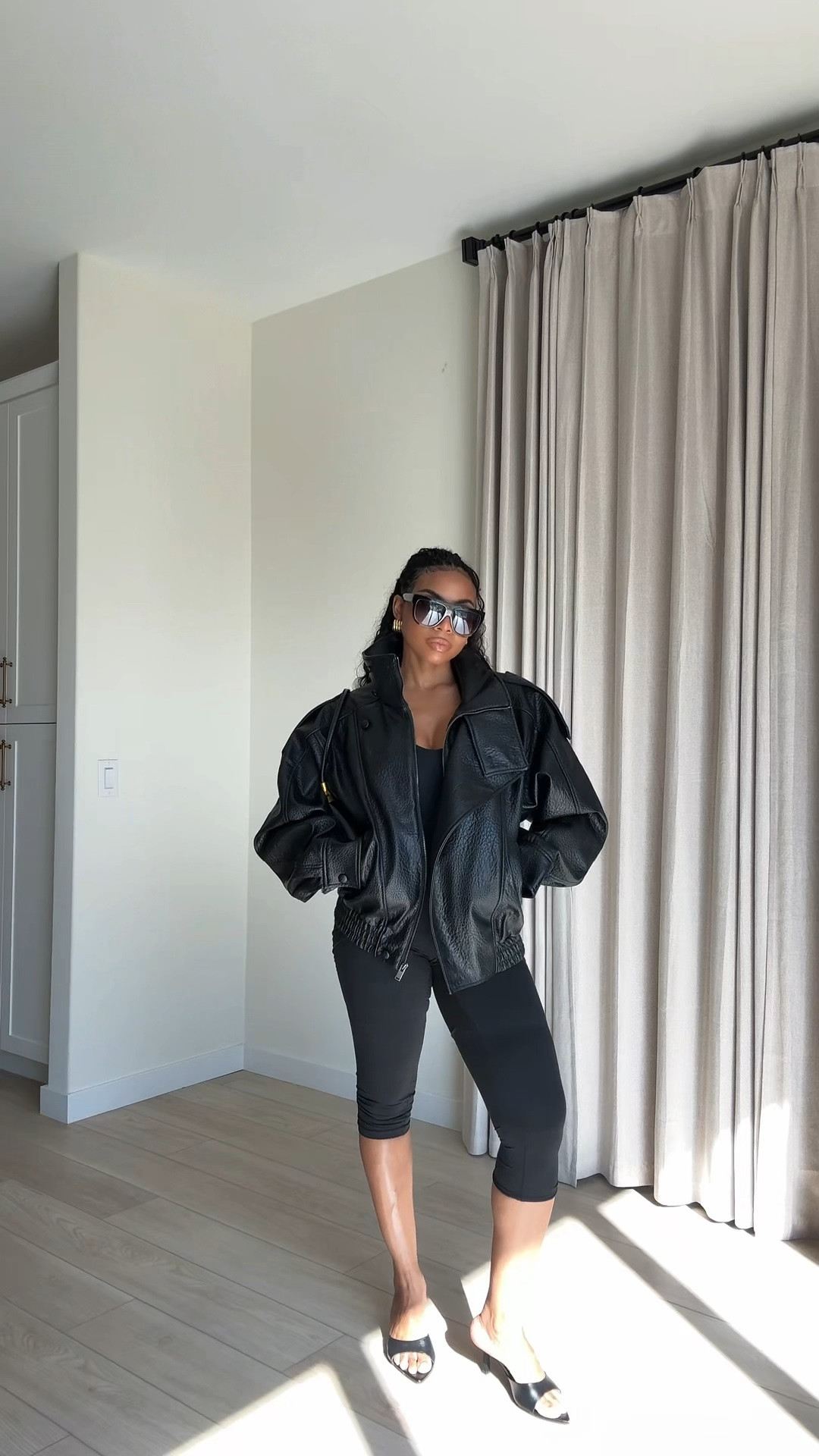 had to show out for Michael 🎶 🖤👑 
80s inspired Spring Capri Outfit & Funnel Neck Jacket

@Zara

#LTKgrwm #LTKootd #LTKBeauty