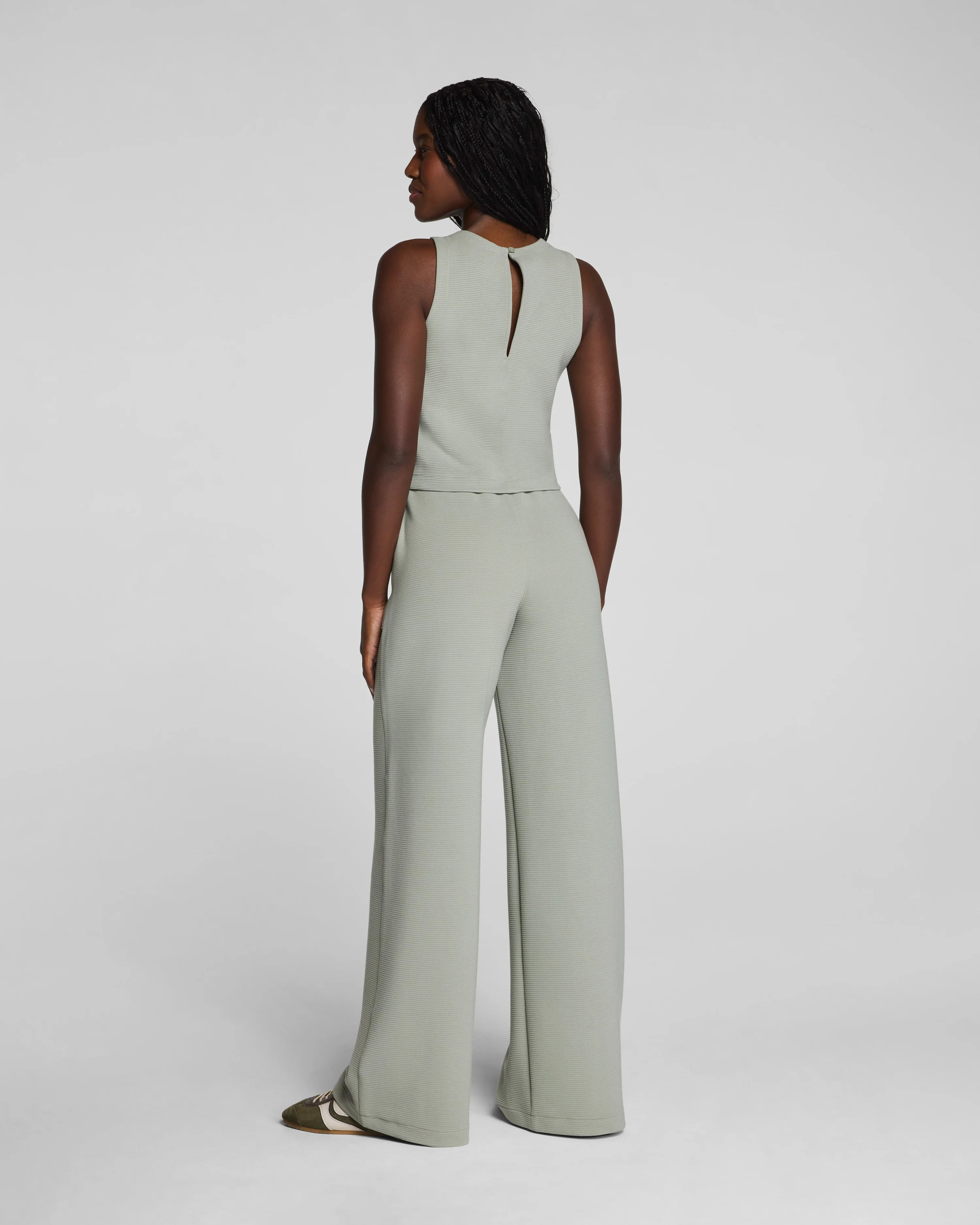 SPANX AirEssentials® French Rib Sleeveless Jumpsuit | Spanx Canada