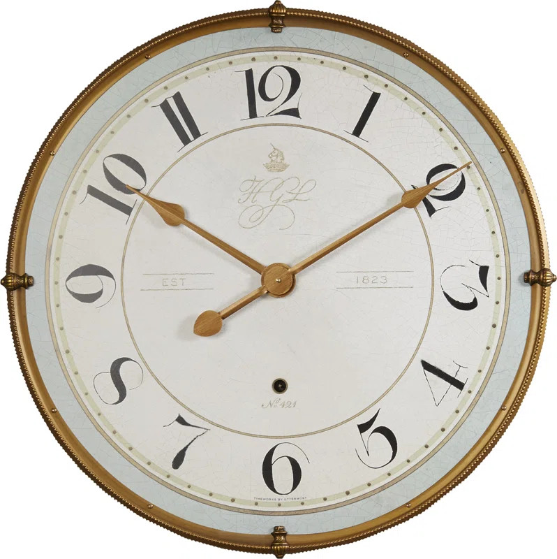 Camille Round Oversized Wall Clock | Wayfair North America