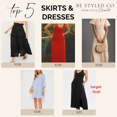 Top 5 dresses and skirts for spring 2024  

#LTKSeasonal #LTKtravel #LTKstyletip