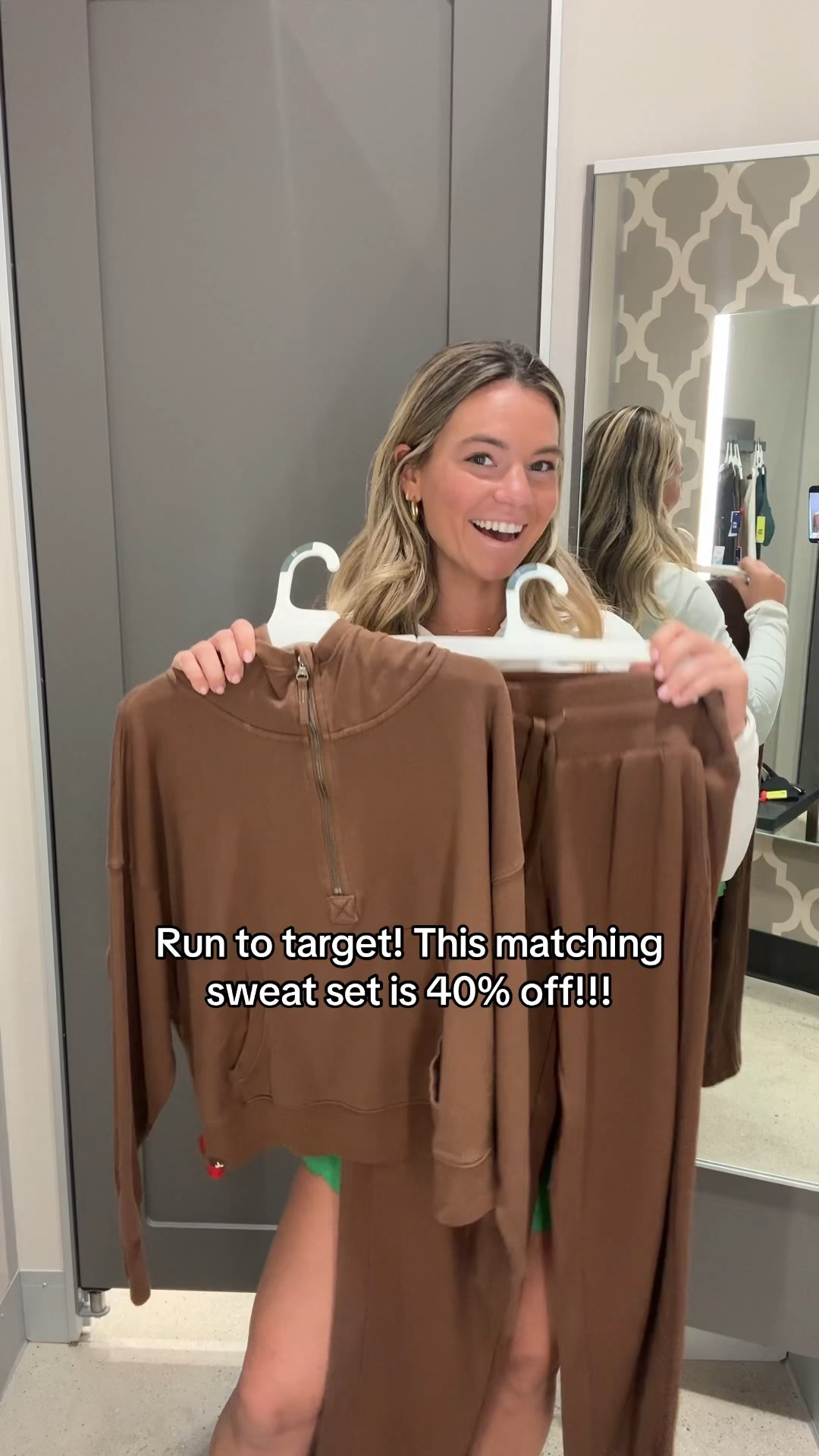 Gifts for her at target!!! This sweat set is 40% off!! Comes in a bunch of colors! Wearing size M  

#LTKCyberWeek #LTKGiftGuide #LTKWatchNow