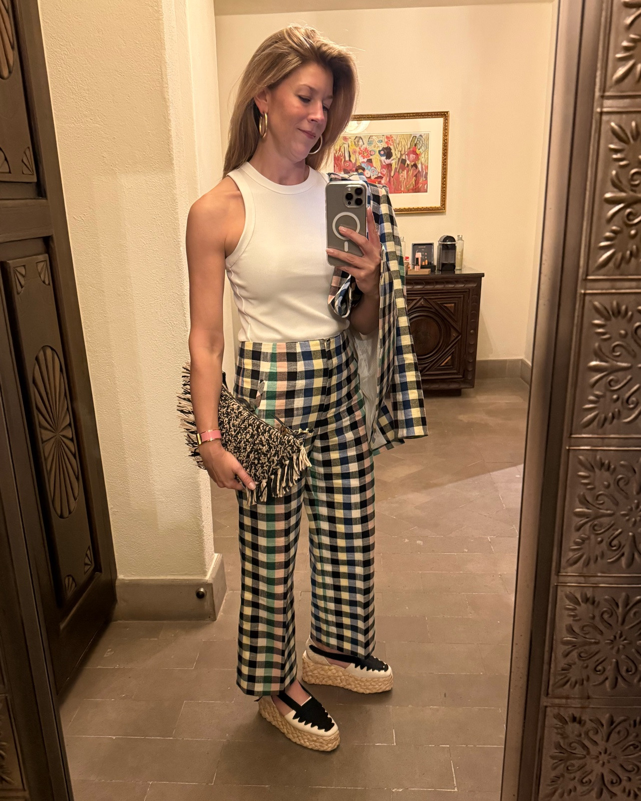 Third rooftop dinner outfit in San Miguel. Everything but the tank is from Nordstrom Rack!

#LTKSeasonal #LTKOver40 #LTKTravel