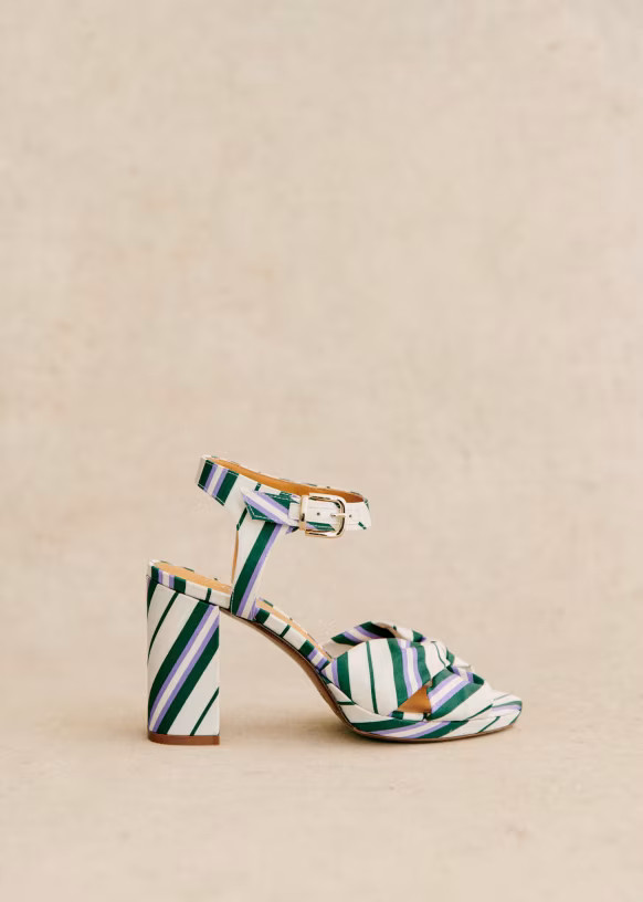 Multi green textile | Sezane Paris