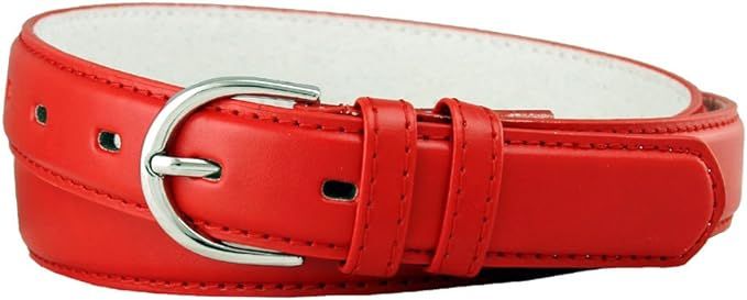 Solid Color Dress Leather Adjustable Skinny Belt for WomenMultiple Colors Available | Amazon (US)