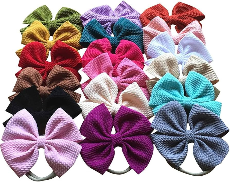 Toptim Baby Girl's Headbands and Bows for Newborn Infant Toddler Photographic Accessories (18 Pac... | Amazon (US)