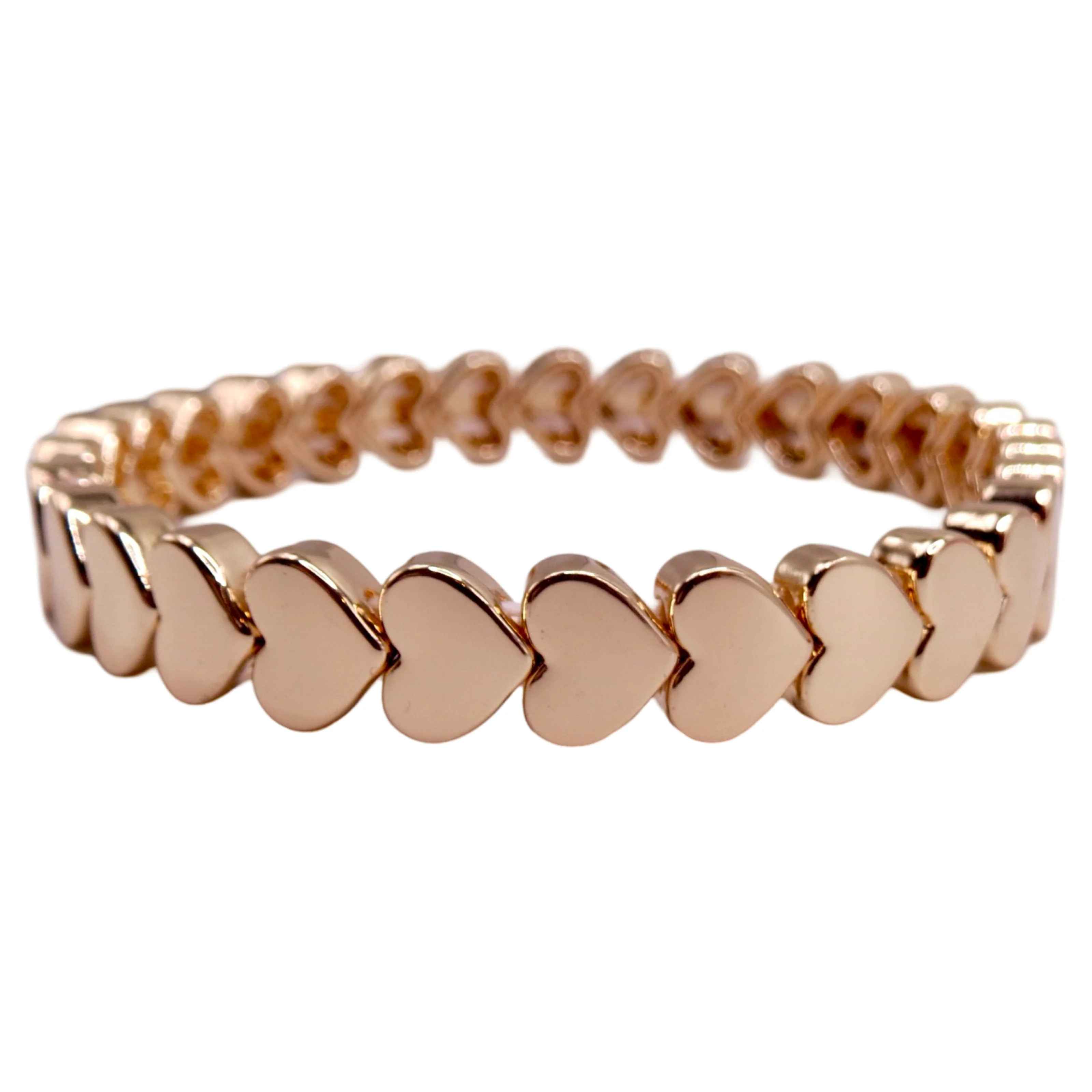 Gold Mini Hearts Bracelet | La Lumiere NY