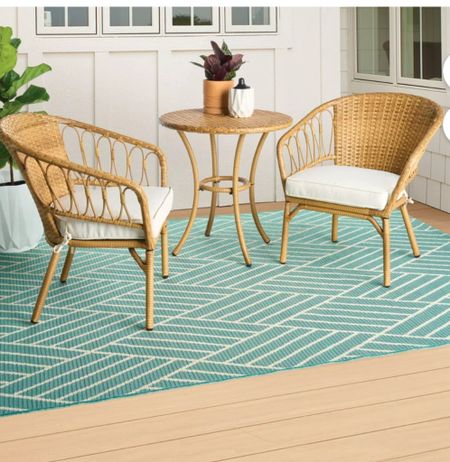 Love the summery look of this sweet set. Great for a small space, or to break up a larger space outdoors .

#LTKStyleTip #LTKSaleAlert #LTKHome