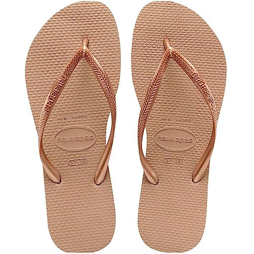 Havaianas Women's Slim, Pink(Rose Gold), 11-12 | Amazon (US)