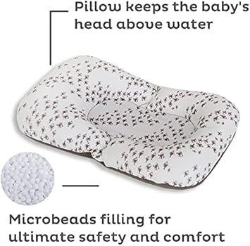 SIMPLY GOOD Floaty Baby Bath Pillow Infant and Newborn Up to 6 Months - Baby Bath Tub Pillow Safety  | Amazon (US)