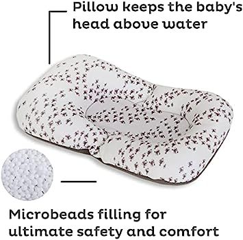SIMPLY GOOD Floaty Baby Bath Pillow Infant and Newborn Up to 6 Months - Baby Bath Tub Pillow Safety  | Amazon (US)