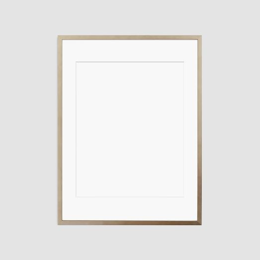 Simply Framed Oversized Gallery Frame - Warm Silver | West Elm (US)