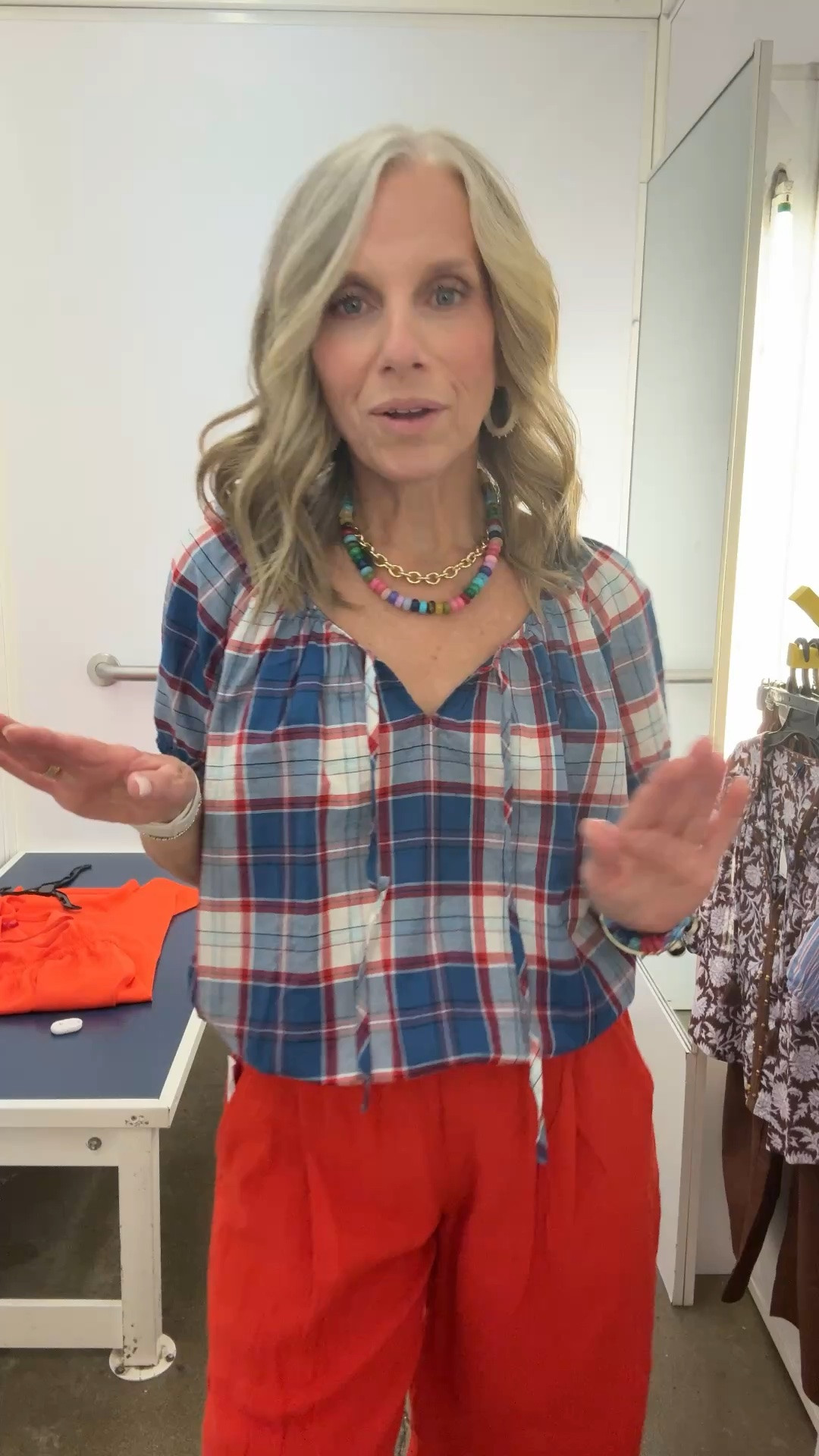 Seriously, so CUTE. Wearing small top and PS pants.

#LTKgrwm #LTKSaleAlert #LTKOver40