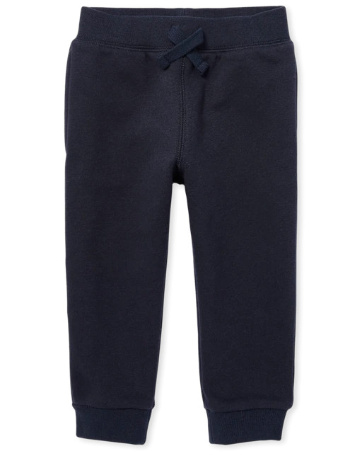 Baby And Toddler Boys Fleece Jogger Pants - Blue | The Children's Place