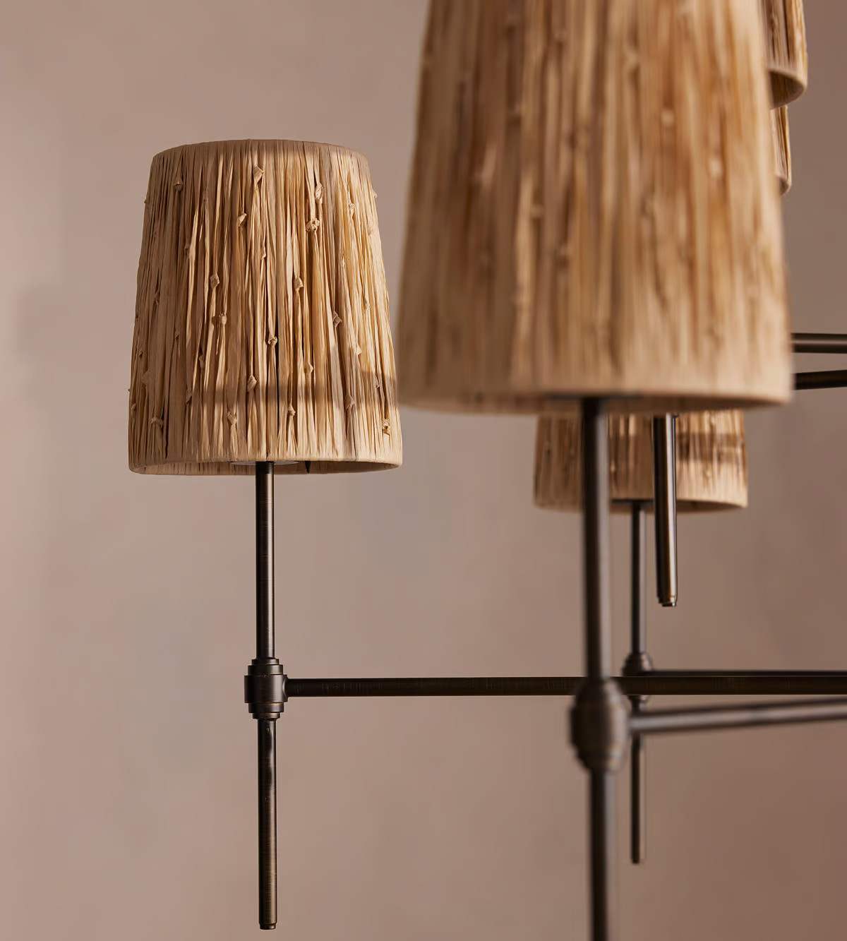 Isobella Chandelier, Blackened Brass, Large, US - Soho Home | Soho Home Ltd