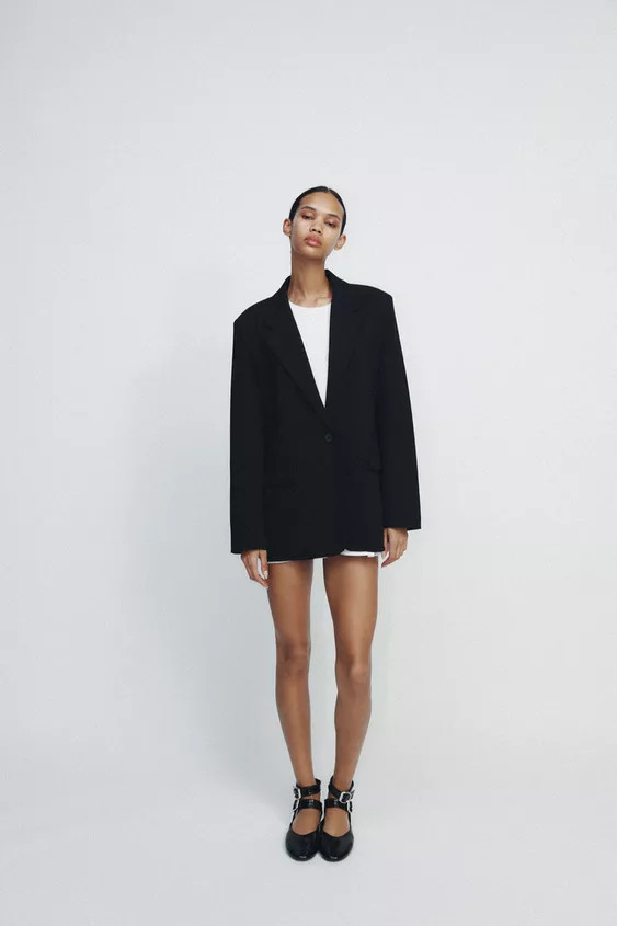 STRAIGHT FIT BLAZER | Zara US