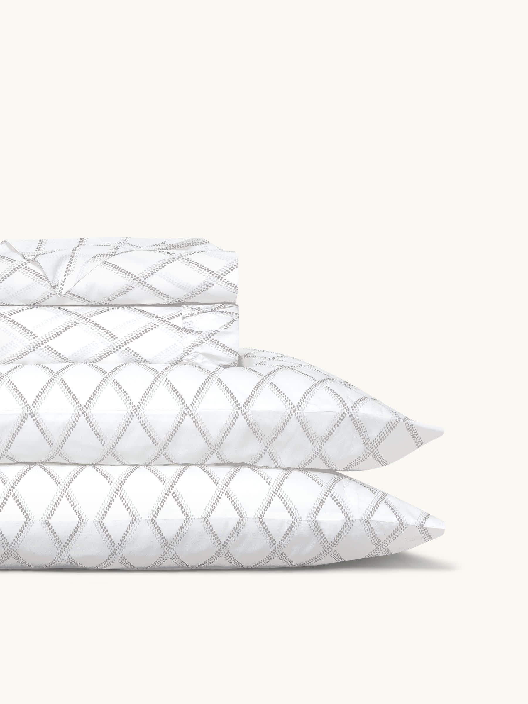 Percale Dot Lattice Sheet Set | Boll & Branch