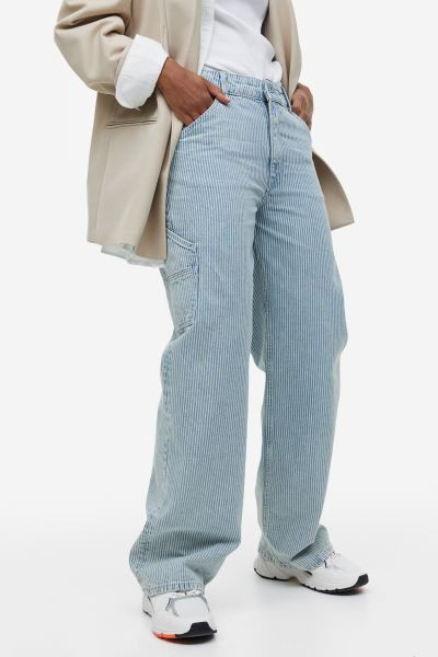 Straight Regular Cargo Jeans | H&M (US + CA)