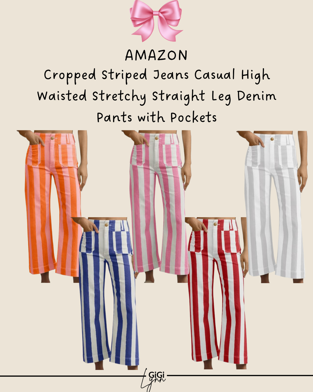 These Tankaneo High Waisted Cropped Polka Dot Jeans are such a fun, standout piece that instantly elevates your everyday denim look. If you love statement jeans with a playful twist, these are it.

Designed with a flattering high-rise waist and cropped straight leg fit, they create a modern, easy silhouette that pairs perfectly with everything from basic tees to elevated tops. The polka dot pattern with subtle stripe detailing gives them a unique, on-trend look that feels both stylish and wearable.

The soft stretchy denim keeps them comfortable for all-day wear, while the cropped length makes them perfect for showing off your favorite sneakers, sandals, or heels.

Perfect for casual outfits, brunch, travel days, weekend errands, or everyday elevated style.

✨ Why these jeans are trending:
• High waisted flattering fit
• Cropped straight leg silhouette
• Stretchy, comfortable denim
• Unique polka dot + striped design
• Statement denim that’s still easy to style

If you love unique denim, playful prints, and effortless outfits, these jeans are such a fun addition to your wardrobe.

#ltkstyle #ltkdenim #polkadotjeans #croppedjeans #straightlegjeans #statementdenim #amazonfashionfinds #affordablefashion #casualstyle #everydayoutfit #midweststyle #over40style #denimstyle #trendystyle 

 #LTKootd #LTKSaleAlert #LTKWorkwear