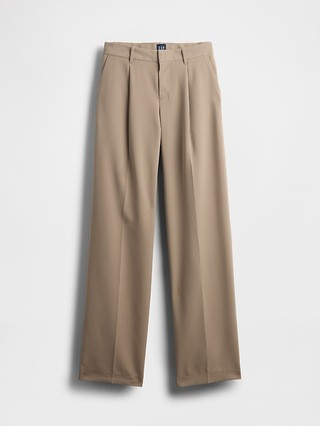 365 Low Rise Pleated Wide-Leg Trousers | Gap | Gap (US)