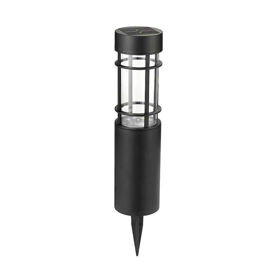 Harbor Breeze 10 -Lumens Black Solar LED Outdoor Path Light ( 3500-K ) | Lowe's