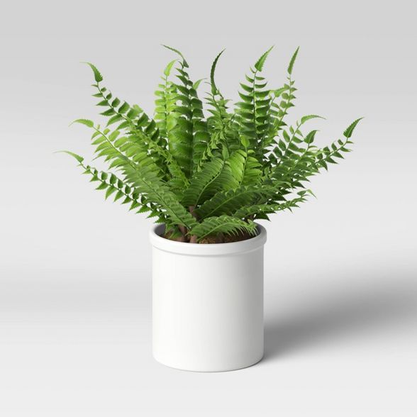 16&#34; x 15&#34; Artificial Boston Fern Plant - Threshold&#8482; | Target