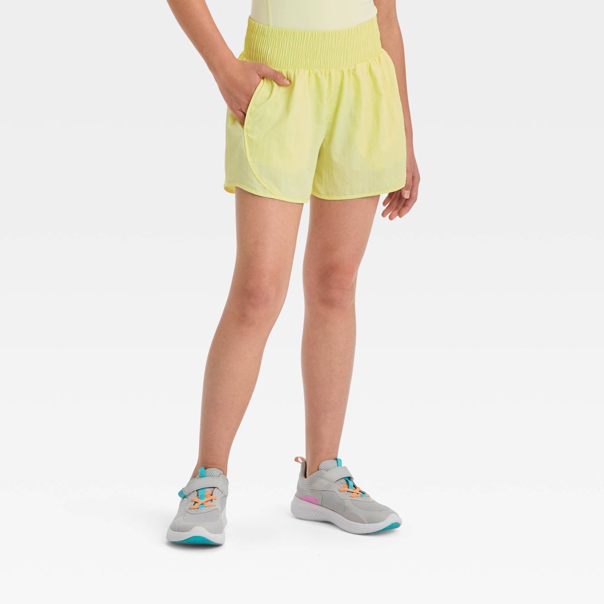 Girls' High-Rise Shorts - All In Motion™ | Target