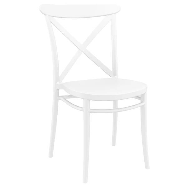 Farrah Outdoor Stackable Dining Side Chair (Set of 2) | Wayfair North America
