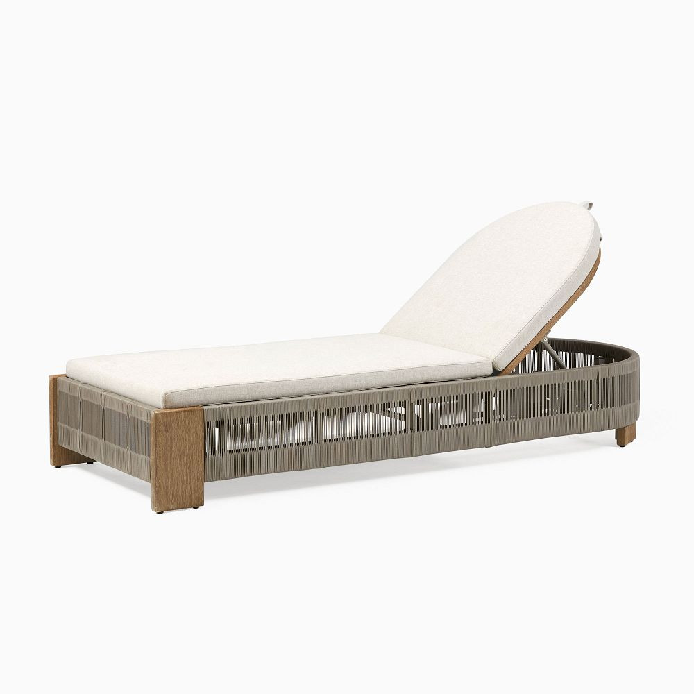 Porto Outdoor Chaise Lounge | West Elm (US)