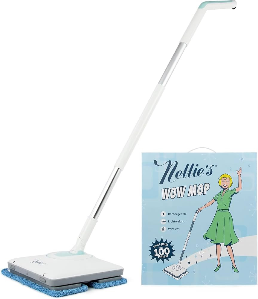 Nellie's Wow Mop- Cordless, Light-Weight and Rechargeable | Amazon (US)