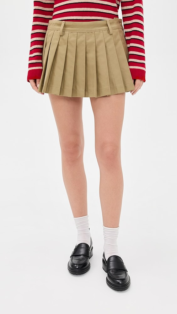 Pleated Mini Skirt | Shopbop