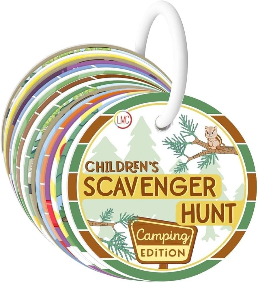 Children's Scavenger Hunt: Camping Edition | Toddler Activities | Outdoor Games for 2, 3 Year Old... | Amazon (CA)