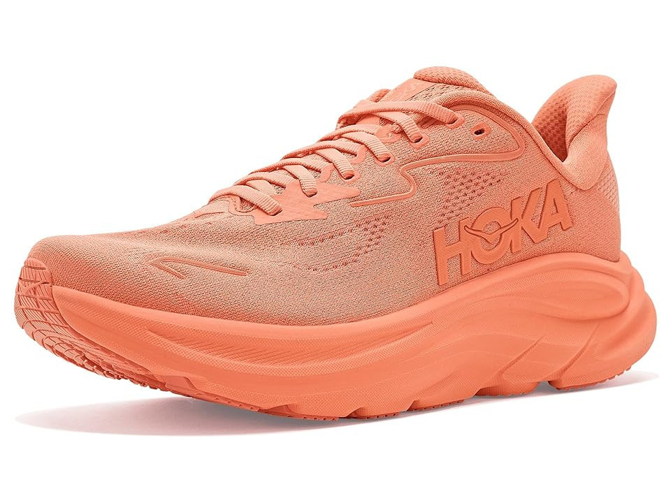 Hoka Clifton 10 Women's Shoes Persimmon/Persimmon: 10.5 B - Medium | Zappos.com