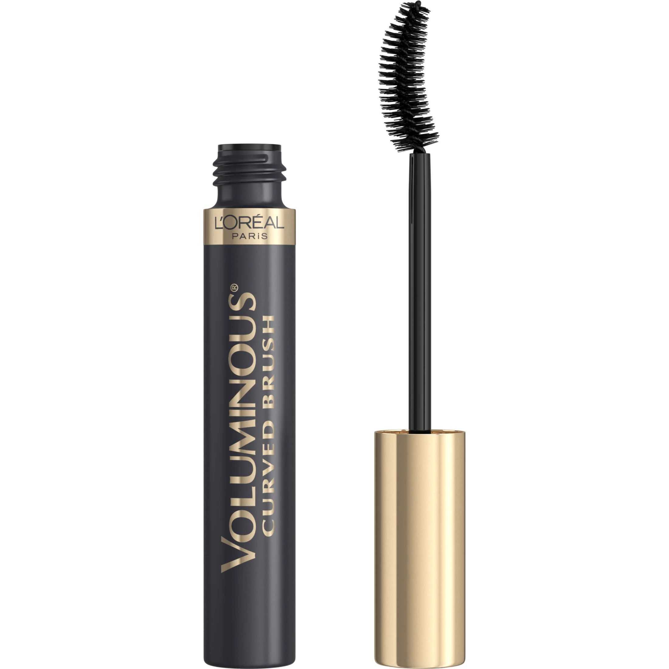 L'Oreal Paris Voluminous Original Curved Brush Waterproof Mascara, Black | Walmart (US)