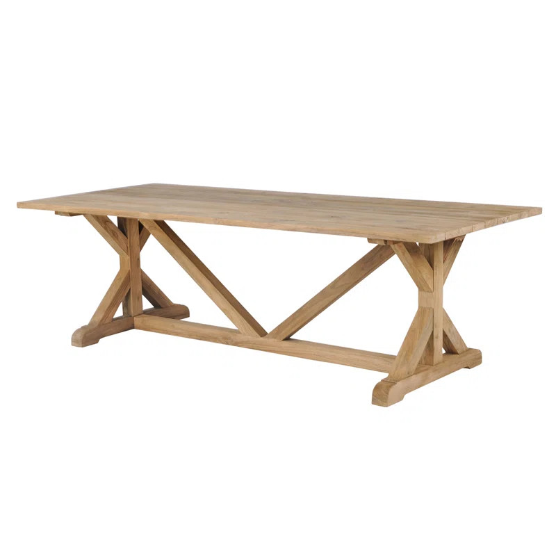 Provence Outdoor Rectangular Teak Dining Table | Wayfair North America