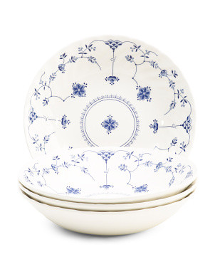 4pk Scalloped Pasta Bowls | Kitchen & Dining Room | Marshalls | Marshalls