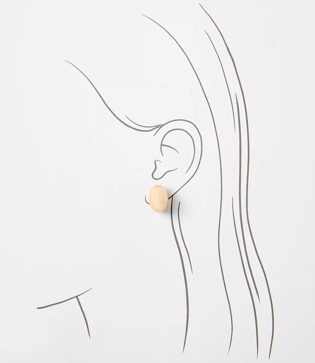 LOFT Versa Bubble Hoop Earrings | LOFT