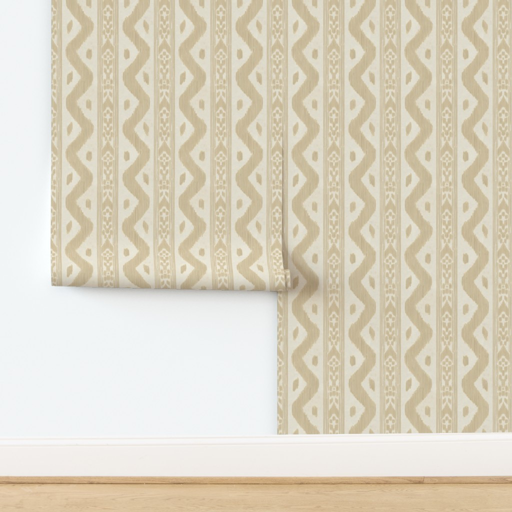 Mariah Ikat Andrea 2 Wallpaper | Spoonflower | Spoonflower