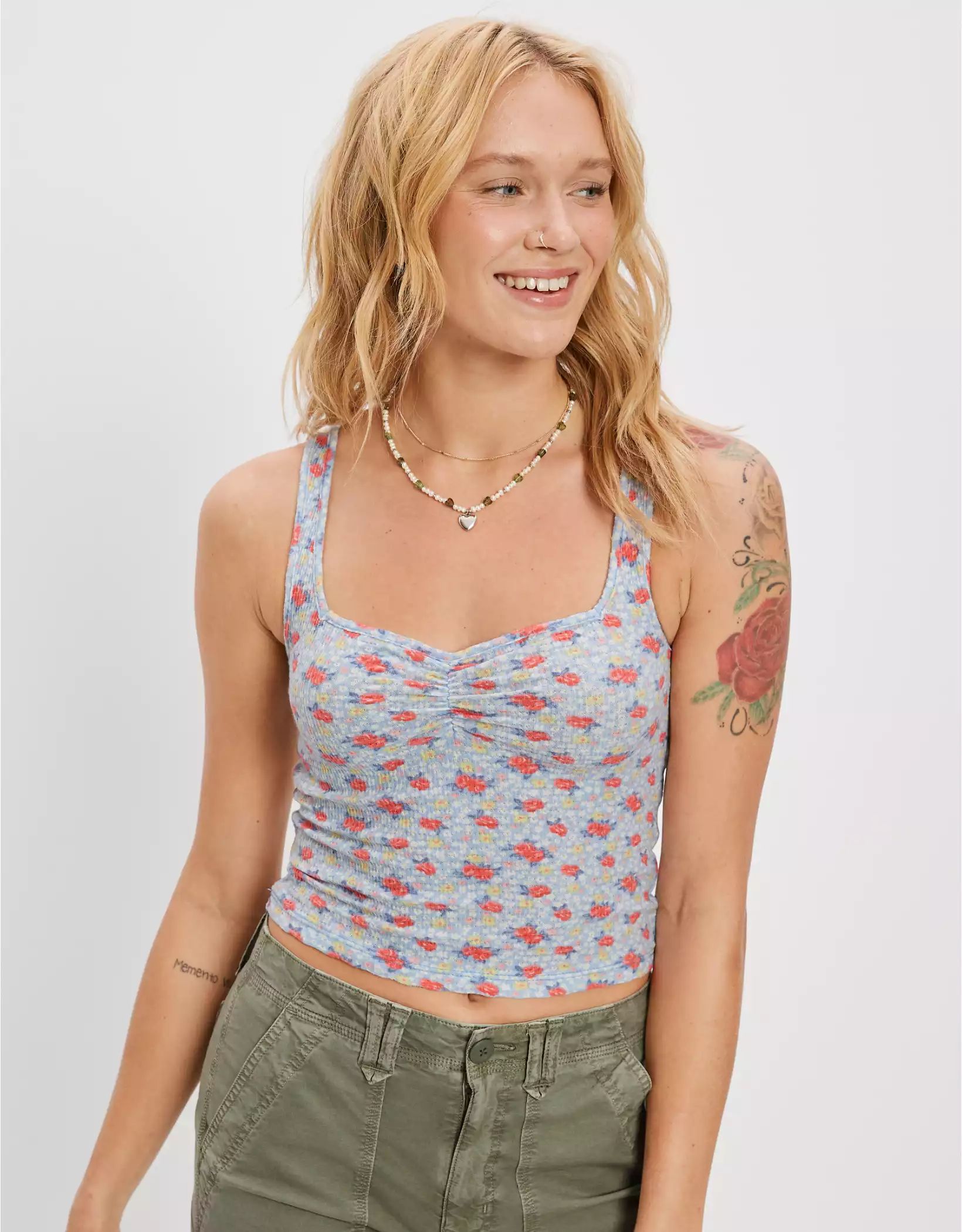 AE Cinch Tank Top | American Eagle Outfitters (US & CA)