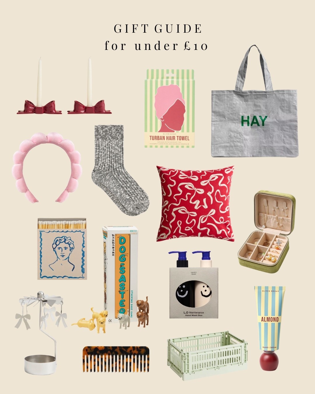 Gift guide under £10

#LTKgiftguide