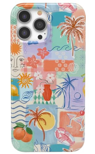 Casely iPhone 14 Pro Case | Tropical Heat | Beachy Collage | Compatible with MagSafe | Classic Ultra Slim Design | Amazon (US)