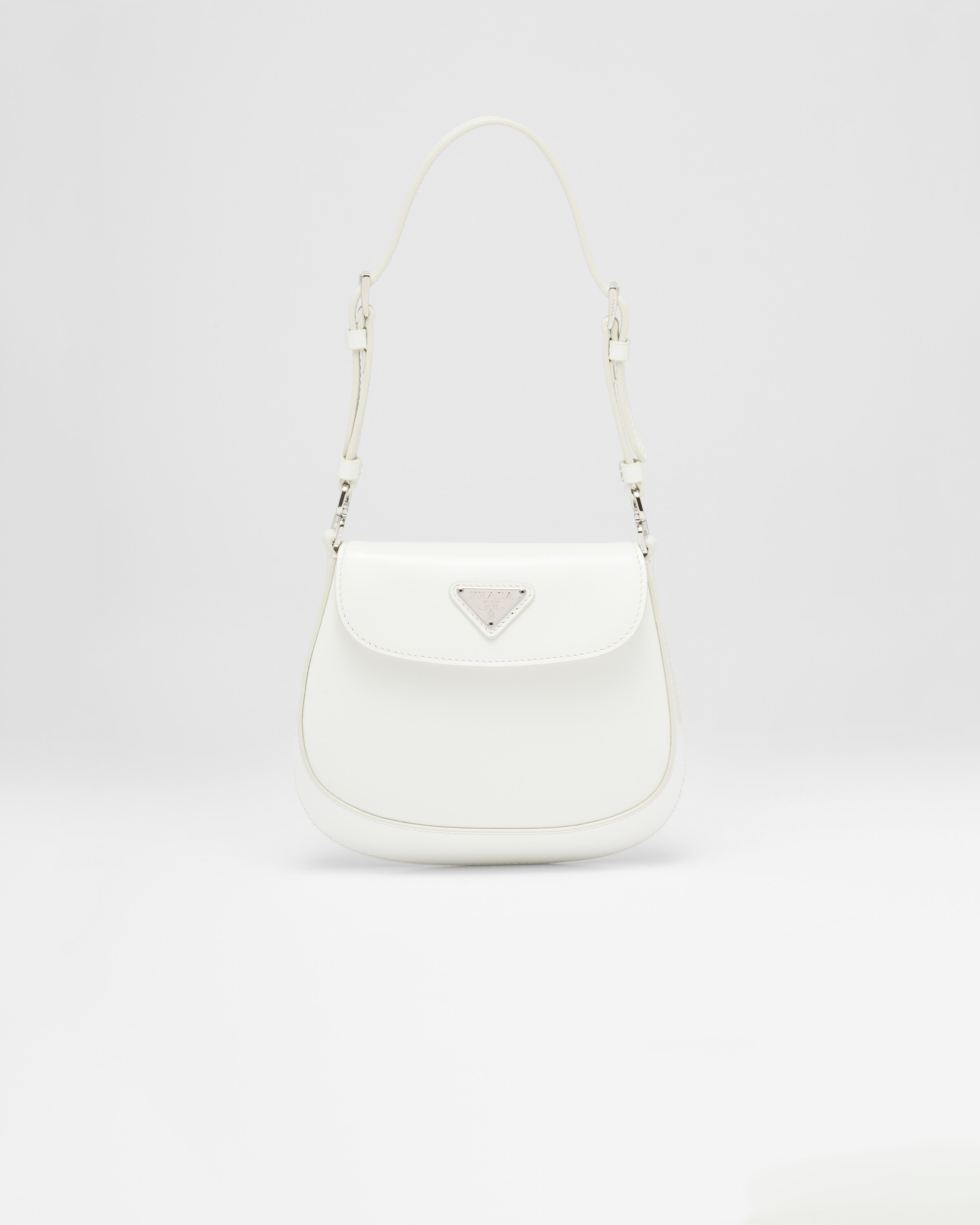 Prada Cleo brushed leather mini bag | Prada Spa US