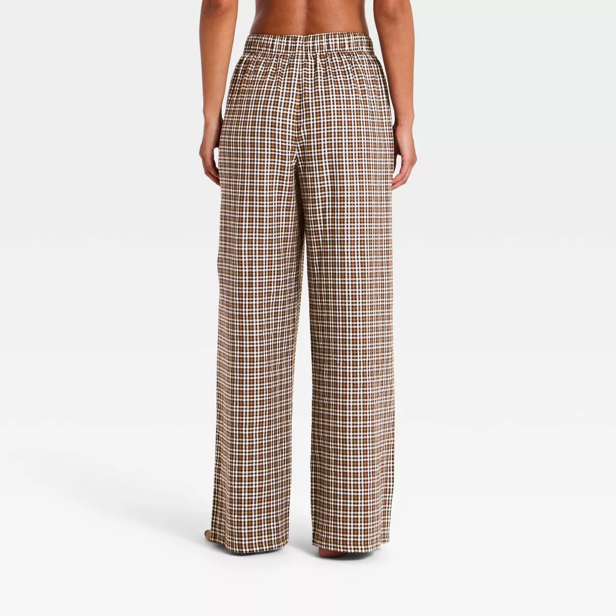 Women's Flannel Pajama Pants - Wild Fable™ Brown S | Target