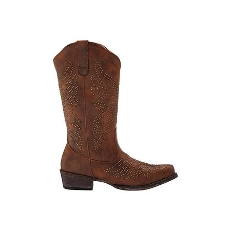 Roper Women s Vintage Western Boot Snip Toe Brown 11 M US | Walmart (US)