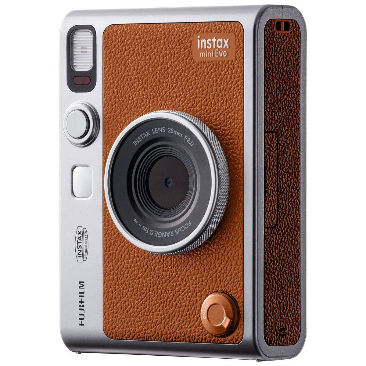 Fujifilm instax mini Evo Instant Film Camera - Brown | Target