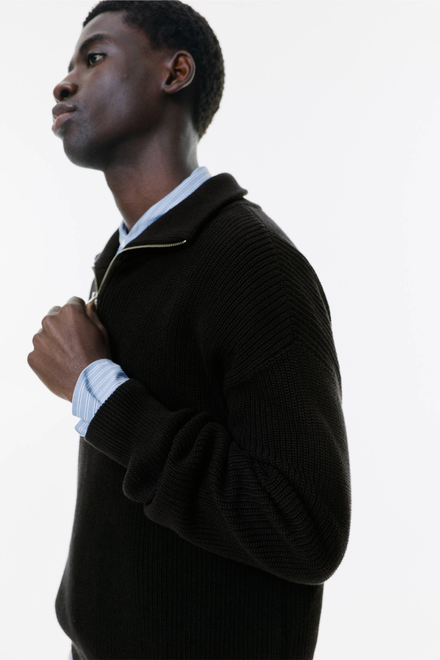 Pull col zippé - pull&bear | PULL and BEAR FR