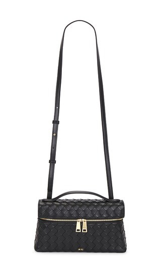 JW PEI Thea Weave Texture Top Handle Bag in Black. | Revolve Clothing (Global)